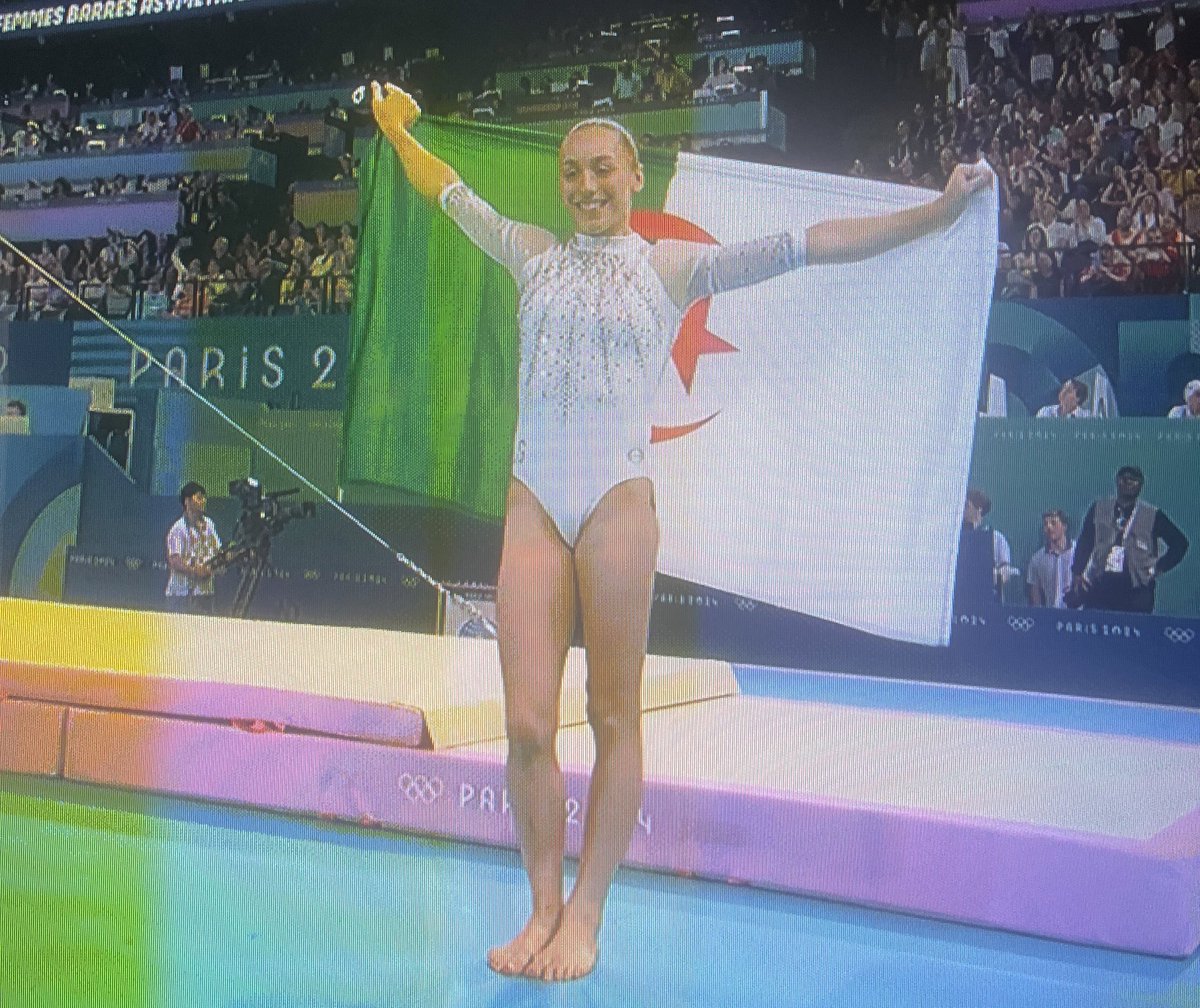 Nabil_djellit's tweet photo. Kaylia Nemour, une femme en or 🇩🇿❤️ #Paris2024 https://t.co/OGXNvnWdXV