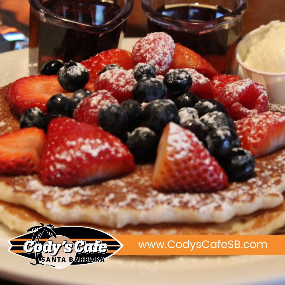 CodysCafeSB's tweet photo. π₯π Indulge in fluffy pancakes bursting with vibrant seasonal berries, and nature's sweetest gems.
π805-683-5141 π4898 Hollister Avenue, Santa Barbara
#iLoveCodys #CodysCafe #FamilyRestaurant #SantaBarbara #Goleta #SBFoodie #SBLocal #SBFood #Pancakes https://t.co/7o5xvfmxOW