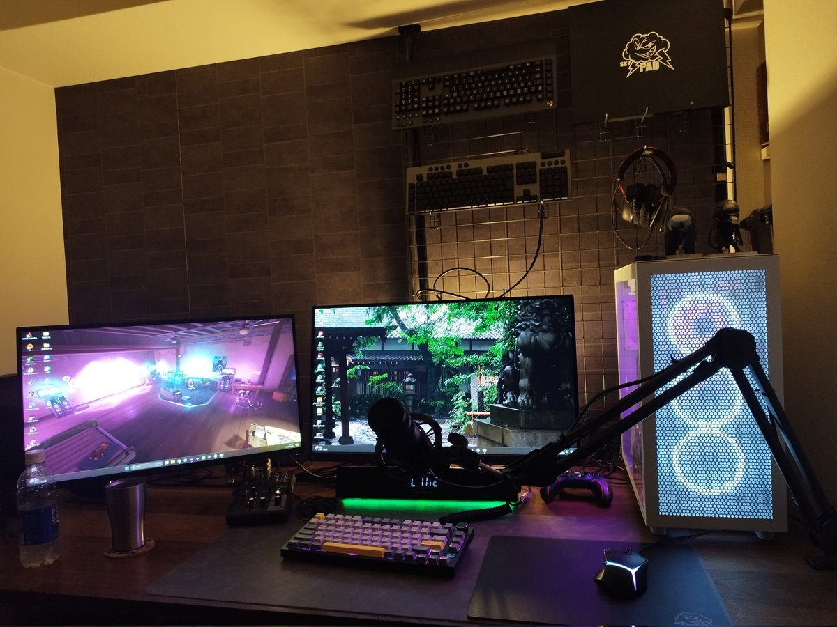 slime_rix's tweet image. 一旦完成
27インチモニターってガチでゲームやる人じゃなければ良い感じのサイズやねぇ