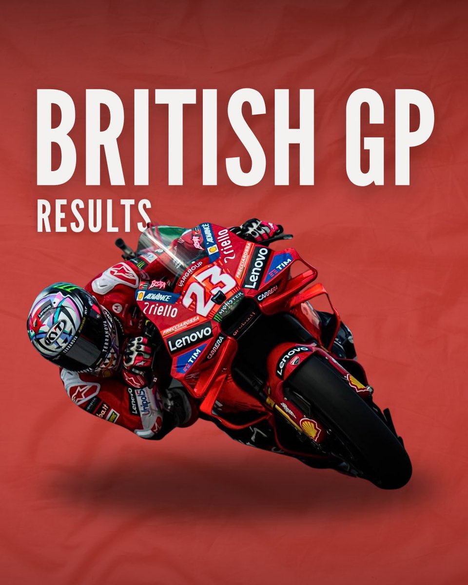 thesightinglap's tweet photo. Here are all the results of the #BritishGP 🏆🇬🇧

#TheSightingLap #MotoGP #Moto2 #Moto3 https://t.co/eK93eMjpuT
