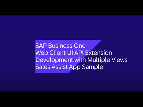 Atlas_pi's tweet photo. Web Client UI API Extension Development with Multiple Views - Sales Assist App Sample https://t.co/5pvuLPtQ26 https://t.co/TjwGXD1Q79