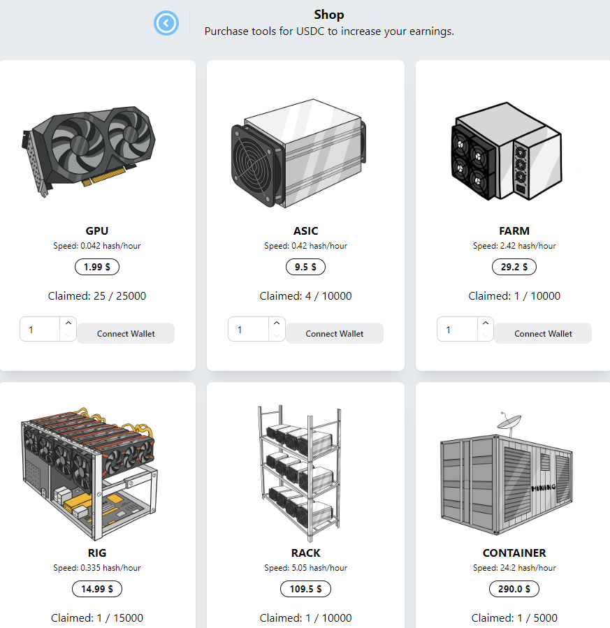 HashCoinFarm's tweet image. 🔔Mining Hash has been updated!🔥

We’re excited to announce a fresh update that brings several useful features:

1️⃣New Inventory!
2️⃣Inventory Remaining Display
3️⃣Mining Speed
4️⃣Reward Pool Token Balance
5️⃣Documentation Update

▶️hashcoin.farm

#MiningHash #CryptoUpdate