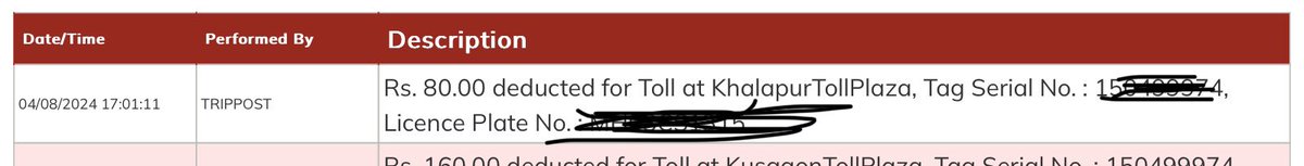MitraSubhradeep's tweet photo. @NHAI_Official @MORTHIndia  @ICICIBank_Care @FASTag_NETC today at Khalapur toll plaza the length of toll plaza line was more than 100metre and the wait time was more than 10 minutes at 5:00pm on 4/8/2024. Why was toll deducted? As per rule, it should not be deducted. Refund it https://t.co/7Nmzku2bck