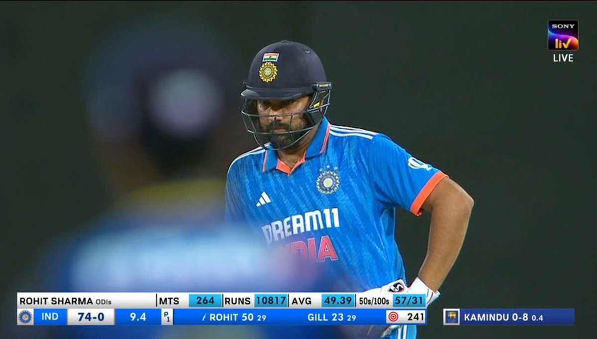 Jaydip0045's tweet photo. King Kohli always keeps the local men confused. 😭😭😭
#RohitSharma #RohitSharma𓃵 #Hitman #Chokli #Panoti #ViratKohi #Statpader #INDvsSL #SLvsIND https://t.co/tsGgsz7mAp
