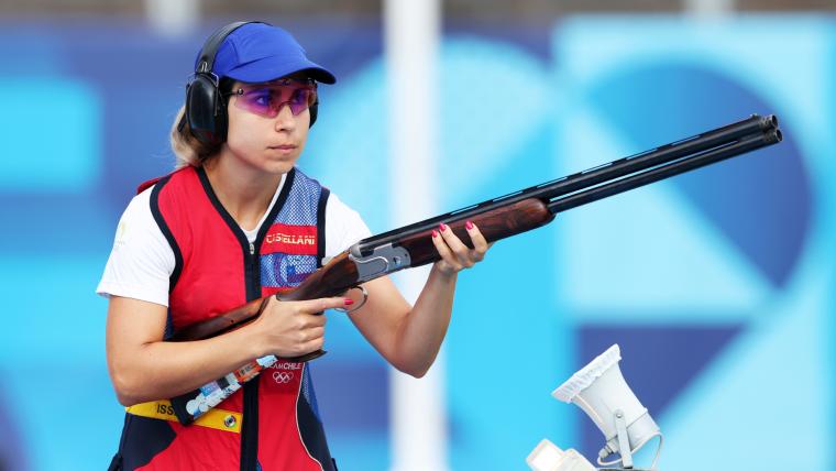 #JuegosOlímpicos #Paris2024 #ShootingSport 
[SH] TIRO: Skeet femenino.

Francisca Crovetto #CHI 🇨🇱 (oro🥇) es la SEGUNDA mujer chilena que logra una medalla olímpica, tras la plata de Marlene Ahrens en ATLETISMO (Lanzamiento de jabalina) en 1956.

Crovetto le ha dado a Chile su