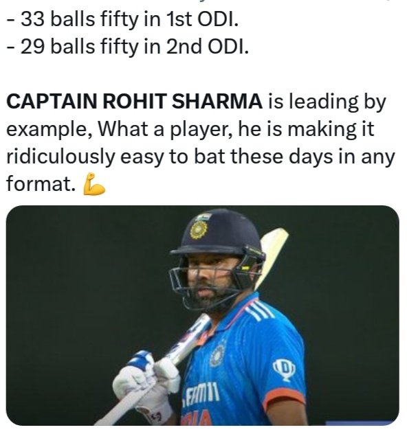 ImPablo45's tweet photo. Captain Rohit Sharma 🗿
#RohitSharma #indiacharaja #captainRo https://t.co/PuebvdNG8A