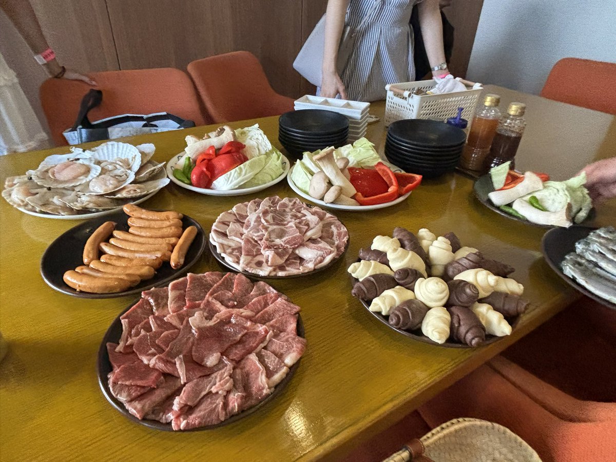 hoopchan's tweet photo. まるはリゾートBBQ😋🍖🔥 https://t.co/apMGfun4ri