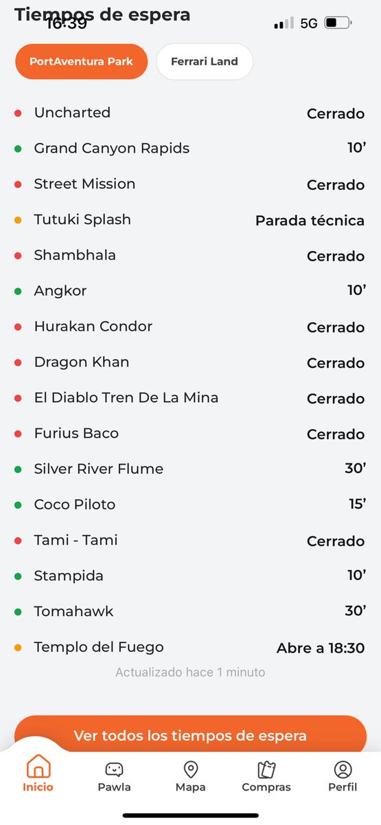 cristinitacid's tweet photo. @Portaventura_ES  # portaventura   Esto es normal un domingo de agosto a las 16:30 de la tarde?  Muchas atracciones cerradas ... https://t.co/6M0qUHSq9S