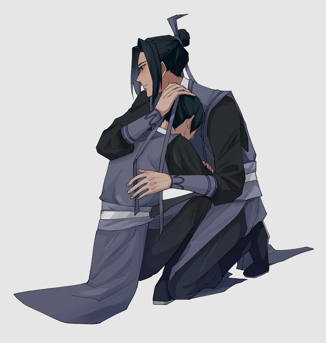 _mantoudahan's tweet photo. don't be so hard on yourself
— 
#mdzs #jiangcheng https://t.co/je2phUODHy