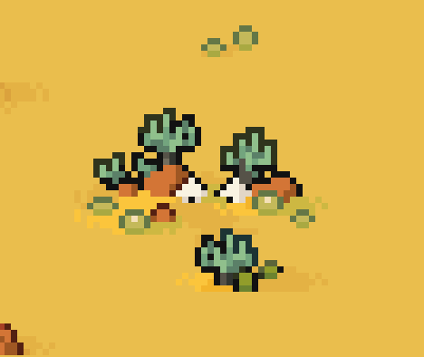 Franrekk's tweet photo. Desert settlements

#pixelart