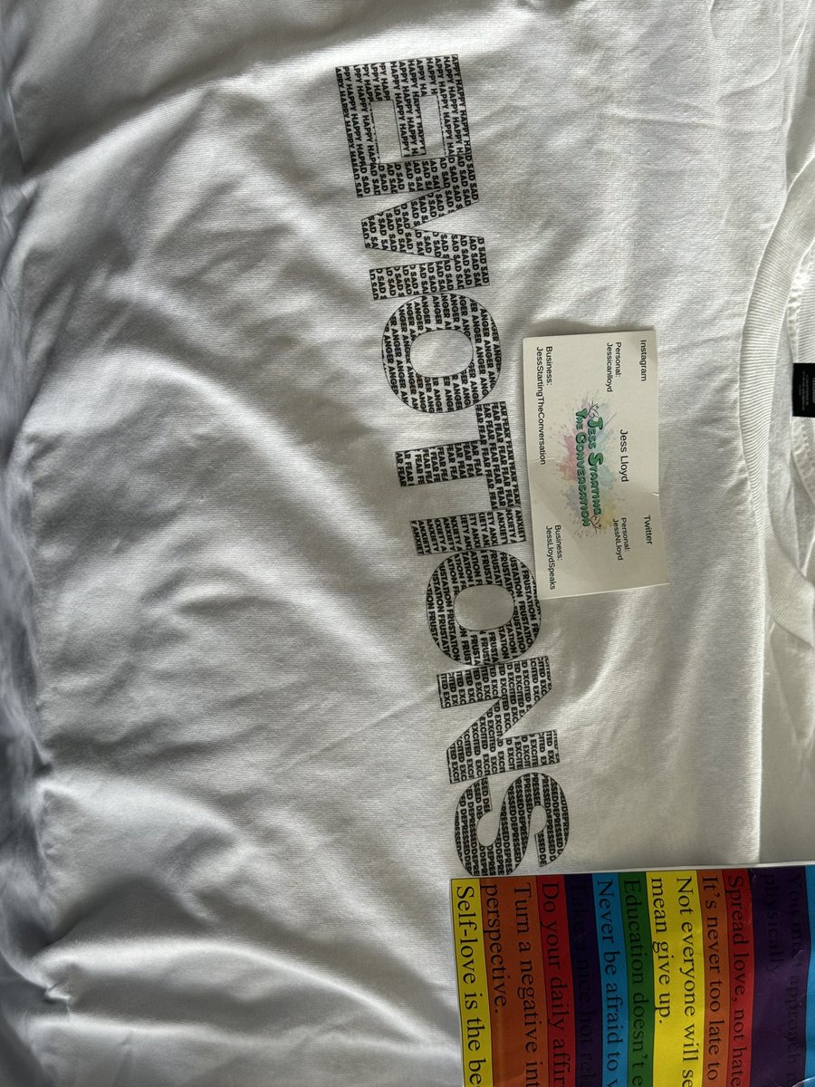 Hey @JessNLloyd I got your shirt! Congrats on your business