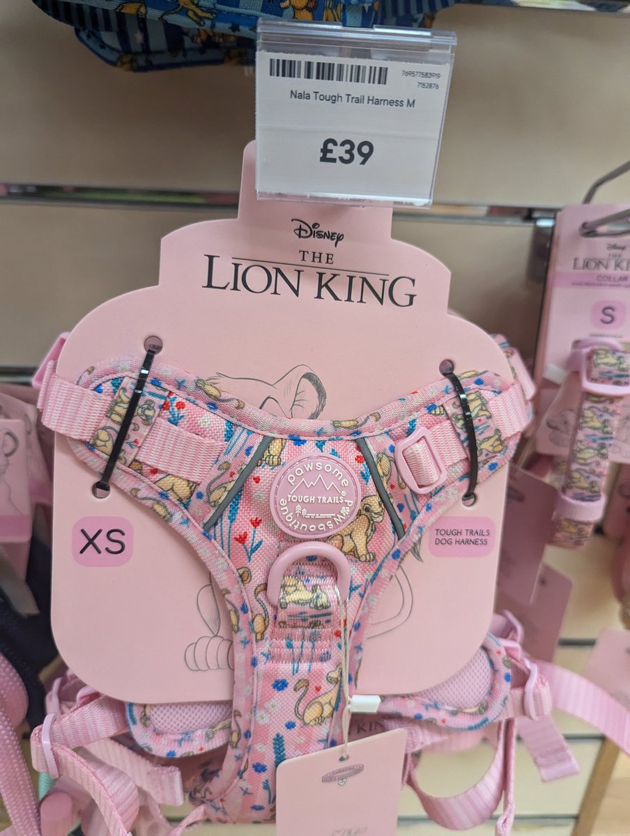 mainmousechat's tweet photo. Disney Dog harnesses &amp; accessories @petsathomeuk #lionking #bambi #petsathome #disneymerch #disneyfind https://t.co/PteHAqUQCD
