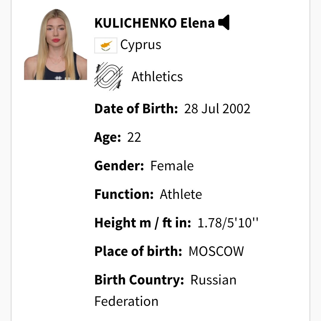 eltanh's tweet image. The #Paris2024 women&apos;s high jump final will feature Turkish Cypriot Buse Savaşkan, who can&apos;t compete under the flag of North Cyprus because of unfair embargoes. Meanwhile a Russian athlete, Elena Kulichenko, will represent &quot;Cyprus&quot; simply because her father invested there.