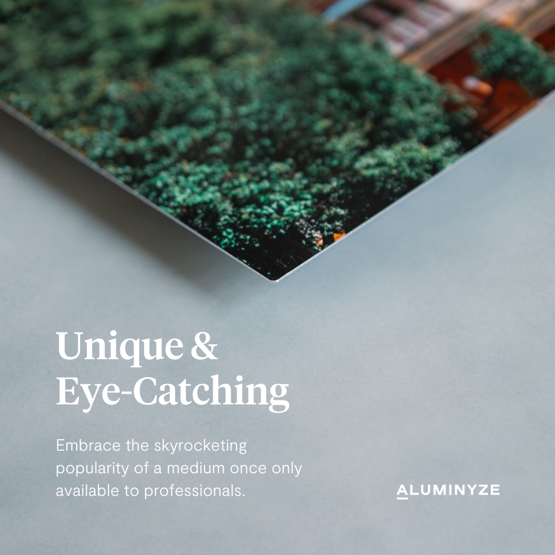 aluminyze's tweet photo. Why settle for ordinary when you can have extraordinary? ✨ Aluminum prints from Aluminyze offer unmatched vibrancy, durability, and a modern aesthetic that transforms your photos into stunning works of art. Elevate your memories today. #WhyAluminum #Aluminyze https://t.co/grRGzYXqLK