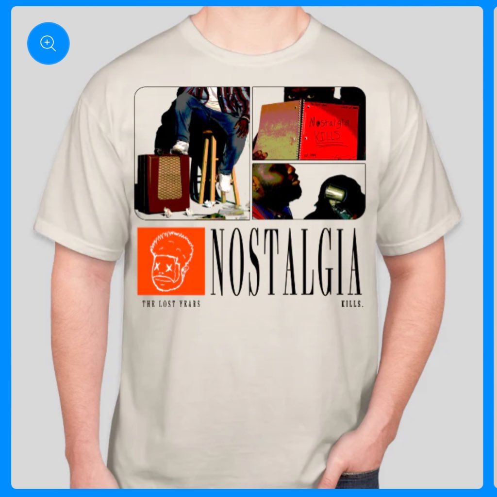 Yoooooo! I’m dropping merch for my project that dropped Friday Nostalgia Kills! Picture below! Pre-order using the link below. Pre-ordering going till August 11th! 

tba-merch-2.myshopify.com/products/nosta…