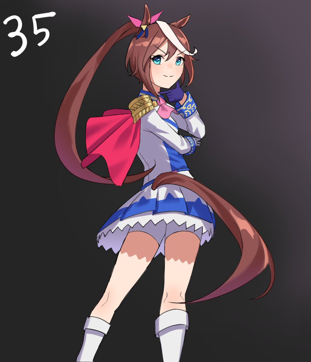 KKOZ_555's tweet photo. #ウマ娘 
#トウカイテイオー
毎日テイオー35 https://t.co/O22YhwiBC5