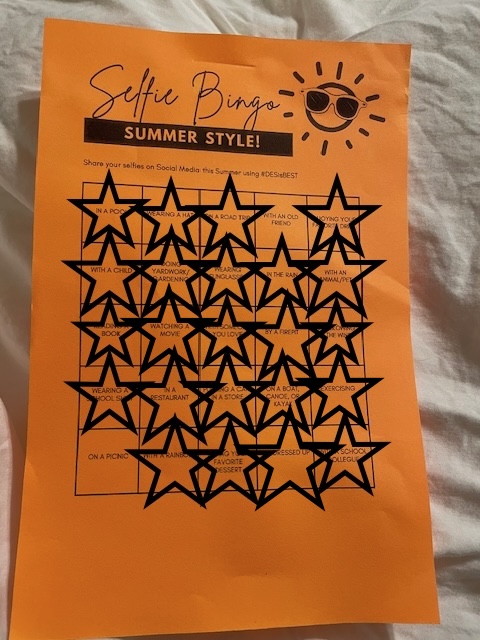 Exercising our legs at the park yesterday! #DESisBEST #summerbingo