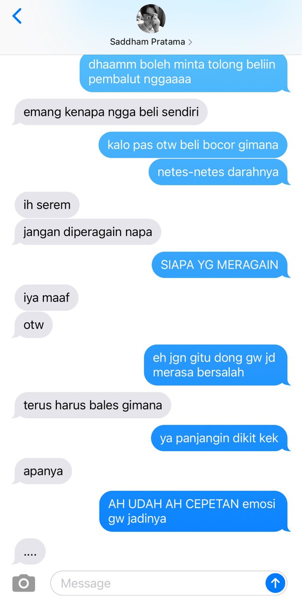 sagistics's tweet photo. gaada yg minta tp kalo minta beliin pembalut mungkin ini jawabannya para karakter serenatnatnitnut https://t.co/s82FHuwP9I