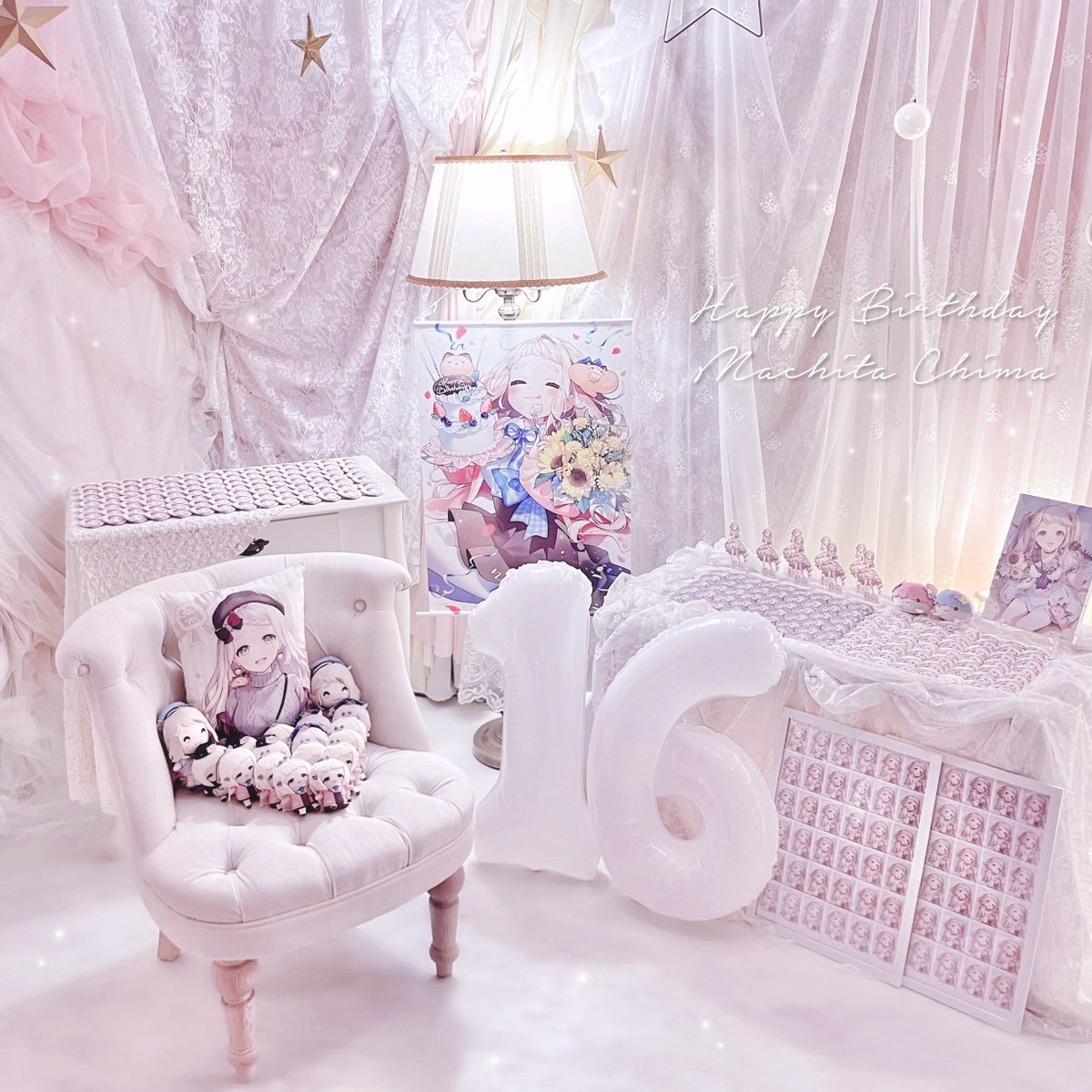 ⠀
𝘏𝘢𝘱𝘱𝘺 𝘉𝘪𝘳𝘵𝘩𝘥𝘢𝘺 𝘔𝘢𝘤𝘩𝘪𝘵𝘢 𝘊𝘩𝘪𝘮𝘢 𖤐.·
⠀
いつも沢山の幸せを届けてくれてありがとう🎼❤︎
あなたの幸せが私の幸せだし、あなたの夢がいっっぱい叶うことが私の夢！
これからもずっと、ちまちゃんが幸せに活動出来ますように🐹✩
⠀
 #町田ちま爆誕2024