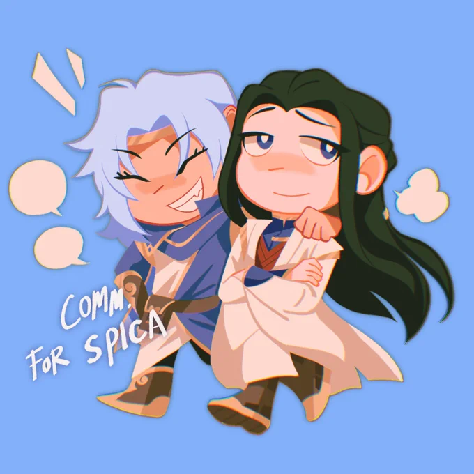finished chibi commissions!! 