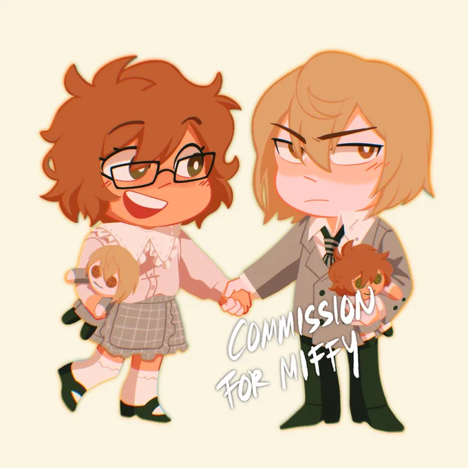 finished chibi commissions!! 
