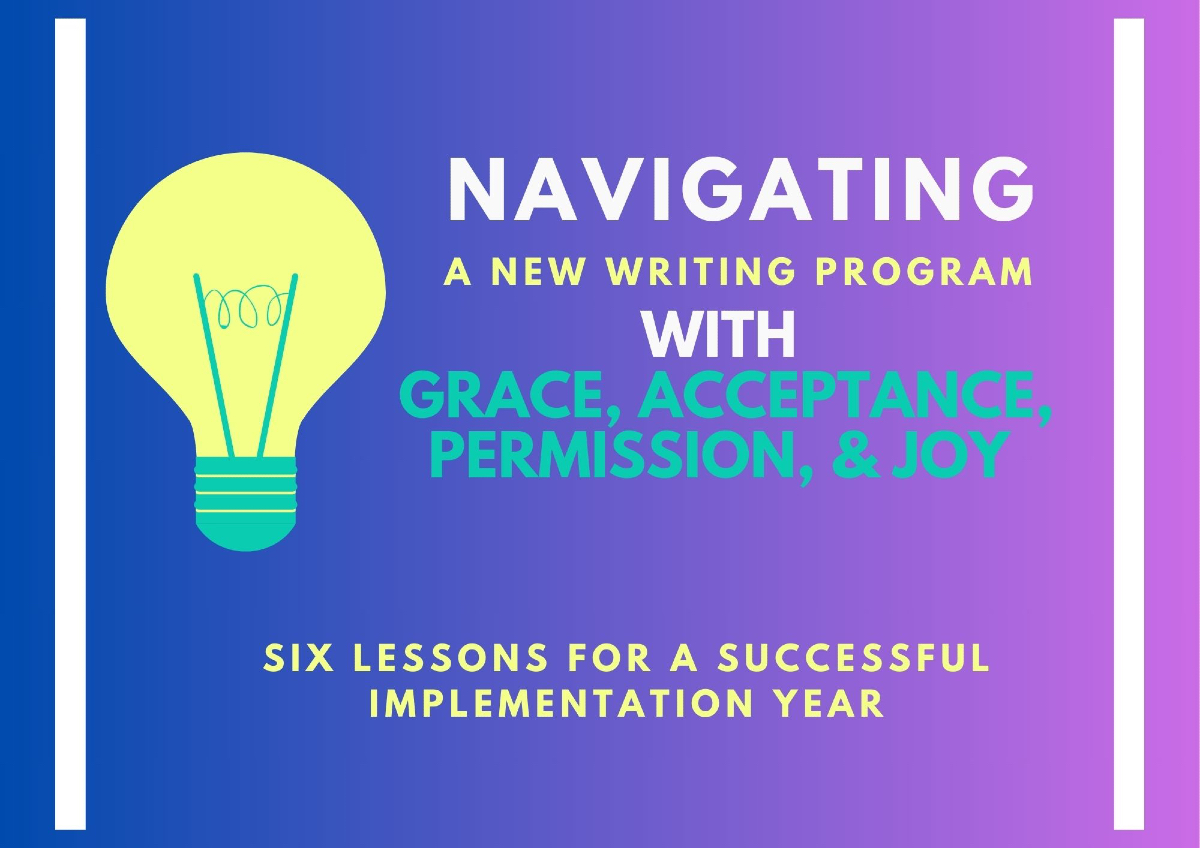 Many teachers are beginning this new school year with a new literacy program. Though this might seem overwhelming, today's "lessons from the trenches" will help maintain a focus on keeping writers at the heart of this work.
#TWTBlog