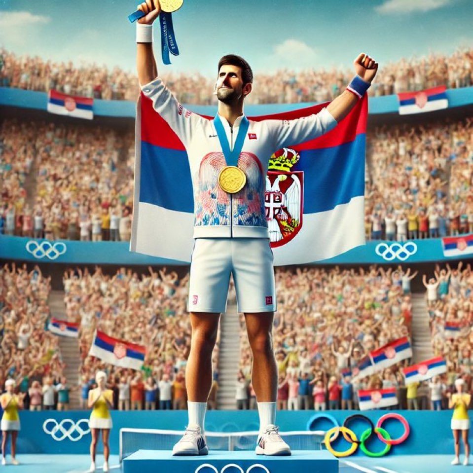 Novak Djokovic olimpiyat sampiyonu! Tenis tarihinin en büyüğü tartışmasını bir süre önce zaten bitirmişti, şimdi üzerine beton attı. Bence artık başka bir tartışma var, spor tarihinin daimi en büyüğü Michael Jordan’ın ardından ikinciliğe yerleşti mi? Bence evet.