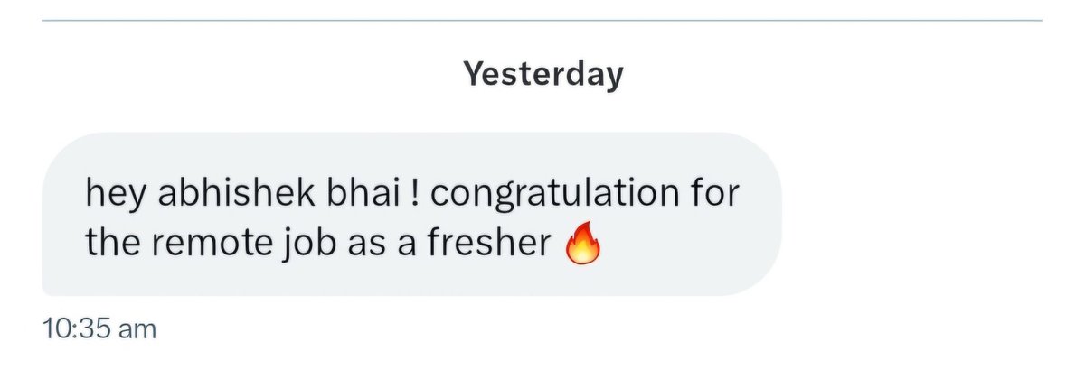 Abhishek Thory tweet media