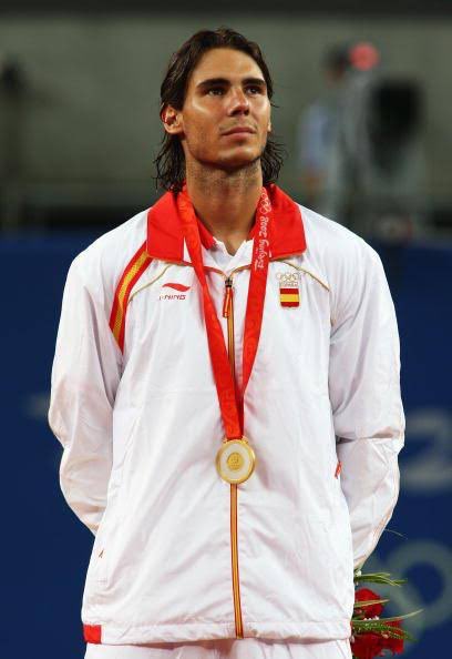 Rafael Nadal won the Olympics Gold Medal in prime big 3 era. Didn’t have to  fake injuries/wait for tik tok generation and his rivals to turn into grandpa. Undisputed GOAT.
