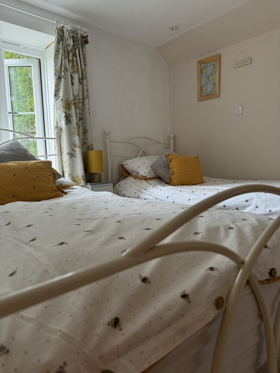 BlaiseCottage's tweet photo. Busy Sunday morning - changeover ready for our next guests 💛#washing #washingmachine #bee #bedlinen #travelcot #babywelcometoo #selfcateringaccommodation #cottageholiday #washingline #cleaningmotivation #cornish #cornwall #kernowfornia #sunshine #smol https://t.co/t4RzqfjbaX