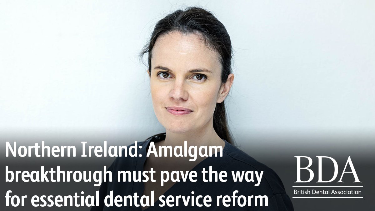 A 10-year derogation has been secured specifically for Northern Ireland, rather than a direct ban on amalgam under EU Regulation 2024/1849.

Find out more here: bda.org/news-and-opini…

#BDAinNorthernIreland