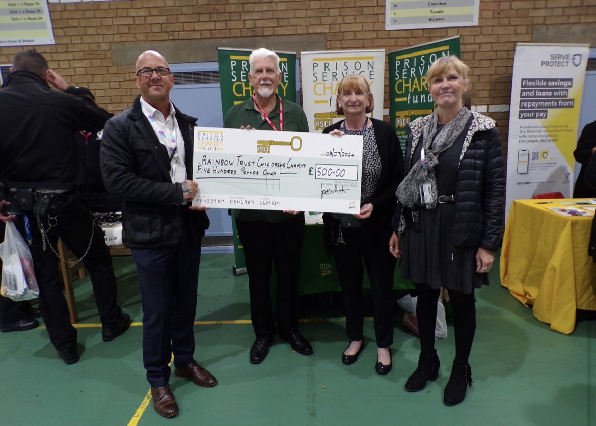 Prison Service Charity Fund tweet media