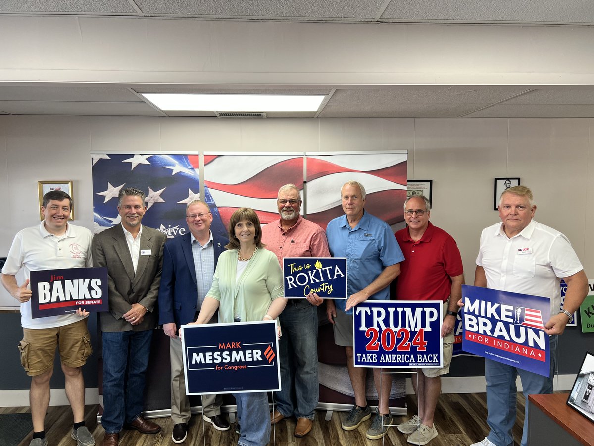 indgop's tweet photo. Yesterday, Chairman Randy Head visited with groups of county chairs in Greencastle and Jasper, hearing directly from our grassroots how we can prepare them for success! https://t.co/1FuXgxyQlE
