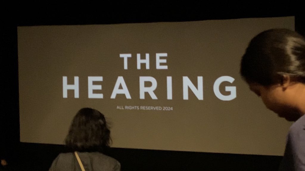 raeanneapril's tweet photo. what an immersive experience #TheHearing is. it's the best movie i've seen that represents how hard it is for a person to have deaf-mutism. &amp; to their family.. esp., if you weren't taught sign language.

i had to clutch at my chest alot coz it hurt that much. 😭

#CinemalayaXX https://t.co/FoP11xCl9o
