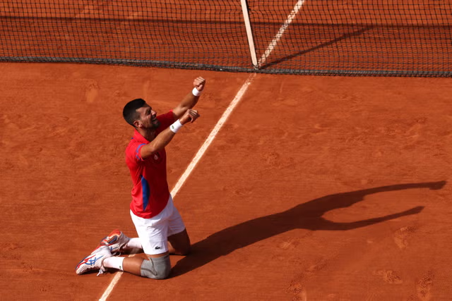 Steffi Graf, Andre Agassi, Rafael Nadal, Serena Williams, and now Novak Djokovic. Only 5 people in history have won all 4 major tennis tournaments and Olympic gold. Incredible.

I never was a big fan of Novak. But this man deserves every bit of this glory.