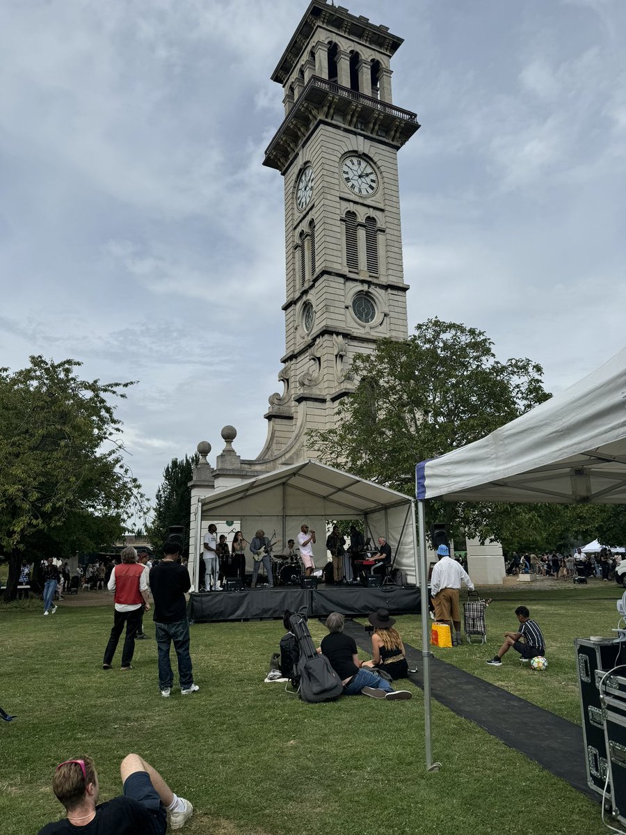 camdenist's tweet image. At the Caledonia Clocktower festival