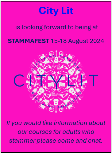 CityLitSLT's tweet photo. #STAMMAFest #Stammer https://t.co/HvUxniKfTV