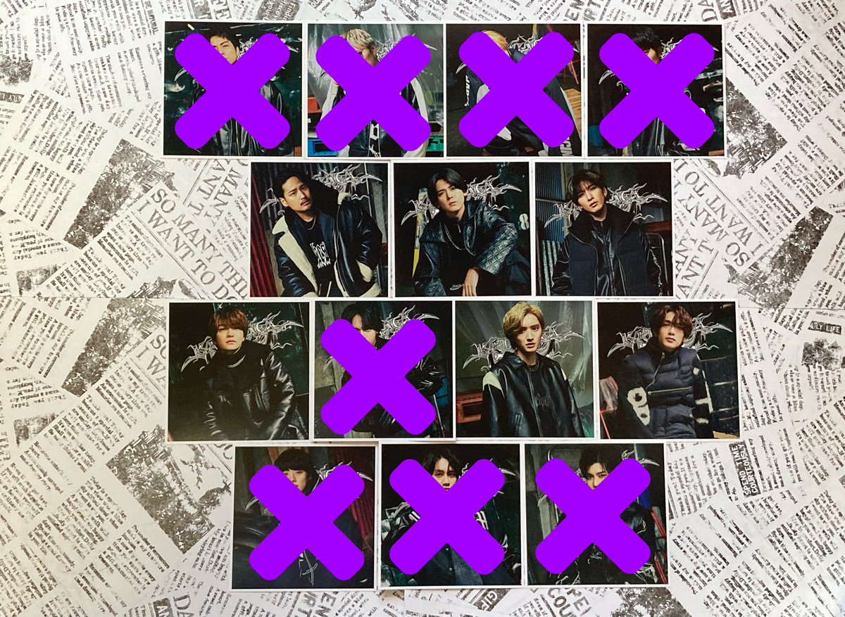 shingo_satsuki's tweet photo. バツ以外残ってます。
交換してください。

#無責任でええじゃないかLOVE交換 
#無責任でええじゃないかLOVEソロカード交換
#KAMIGATA_BOYZ交換 https://t.co/8UZChgfNE0