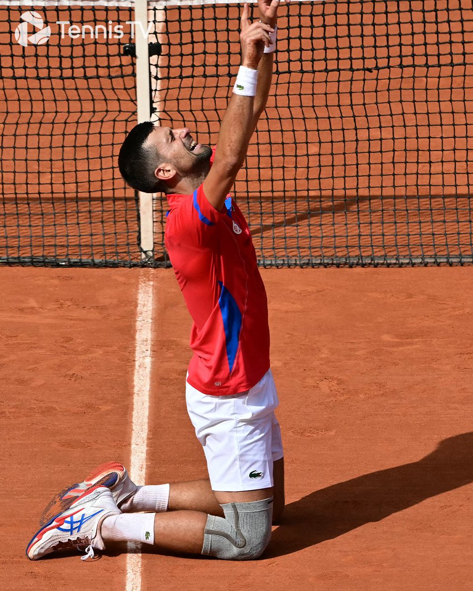 TennisTV's tweet photo. WHAT IT MEANS 🥹

@DjokerNole #Paris2024📷 #Olympics📷 #tennis📷 https://t.co/98sKMQTLDR
