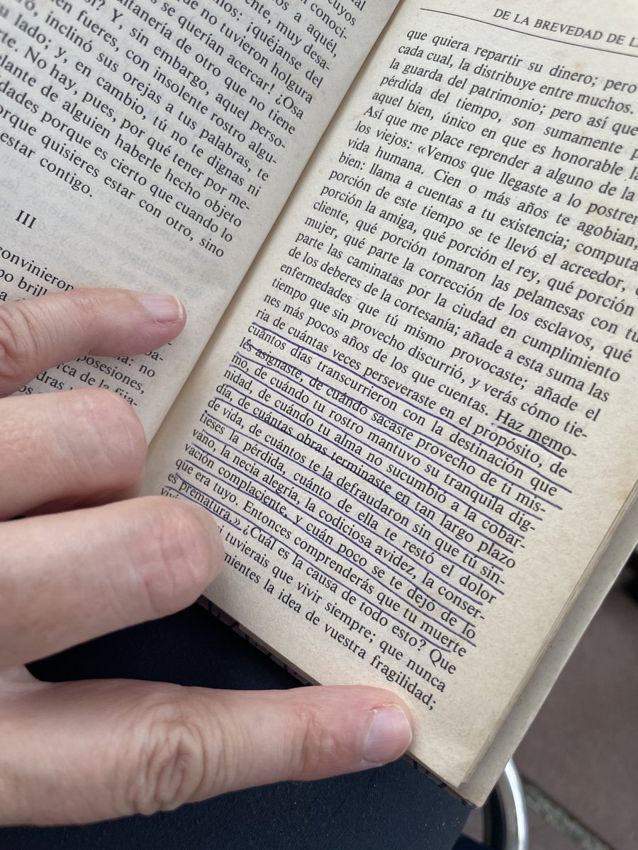 Porque #Séneca es siempre el dardo en la palabra #libros #verano