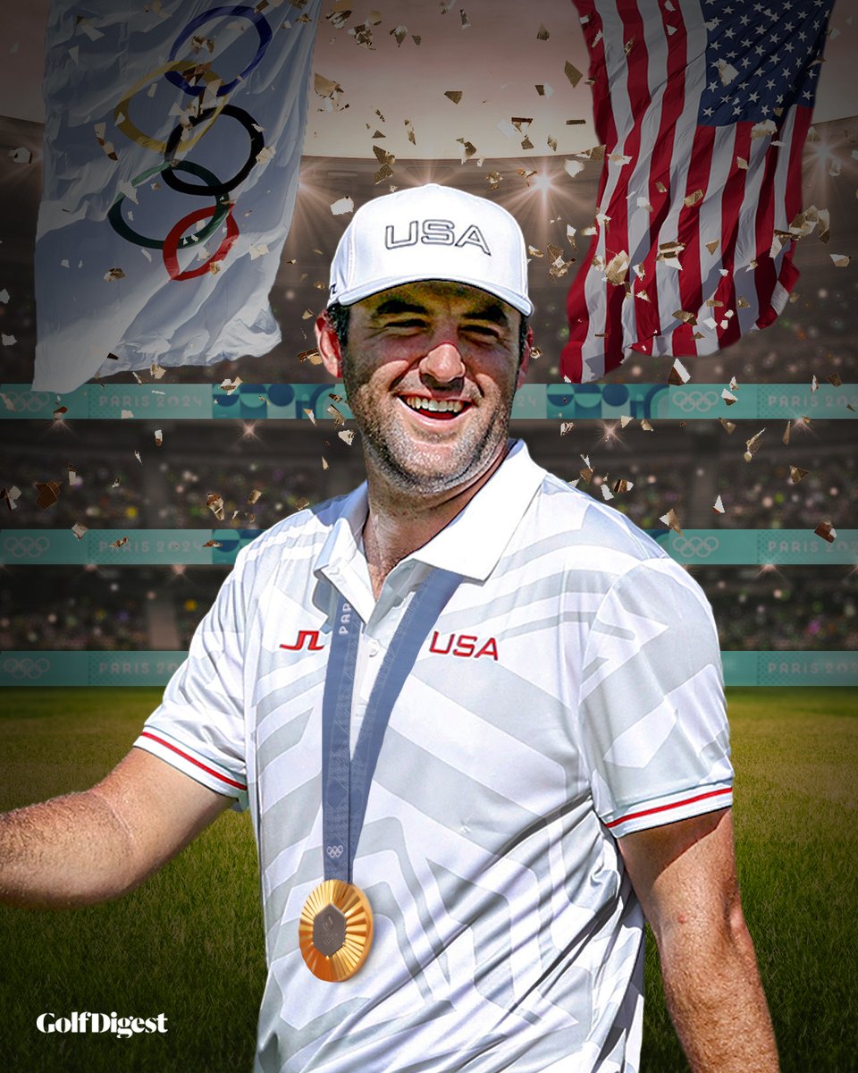 SCOTTIE SCHEFFLER WINS GOLD IN PARIS! 🥇