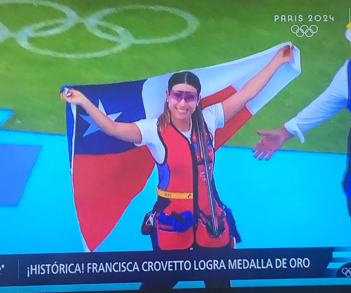 josefinarocks's tweet photo. Gracias por regalarnos esta alegria!!! Grande, increíble! 
#FranciscaCrovetto #OroChile https://t.co/IARboKl0cU