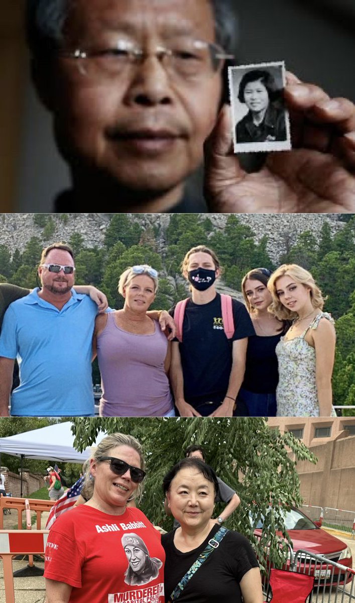 Pix 1: As a 16 yr old Red Guard, Zhang Hongping reported his mother to the authority for complaining about the Cultural Revolution at home. Two months later, she was executed.

Pix 2: At 18, Guy Reffitt turned his father in to the FBI for being at the Capitol on Jan 6. His father