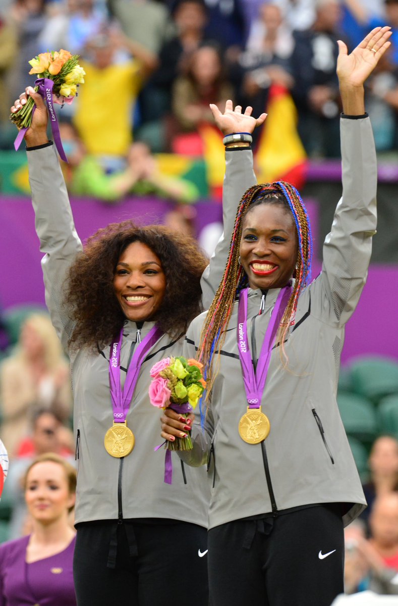 a reminder that Serena Williams is the ONLY #Tennis player in HISTORY to achieve the Career Golden Slam in both singles and doubles 🤩 #Olympics