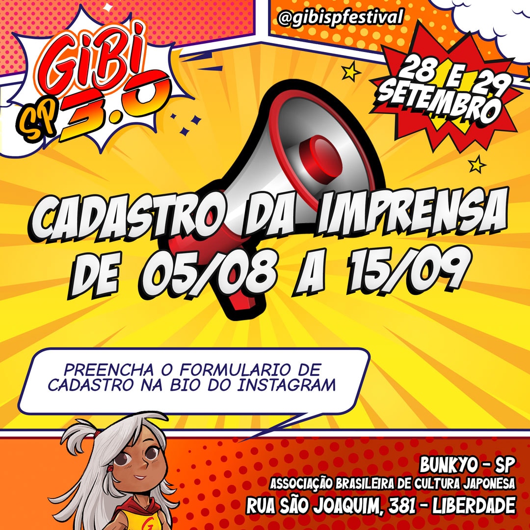 GibiSPFestival's tweet photo. #imprensa https://t.co/Xjm3sIDBBb