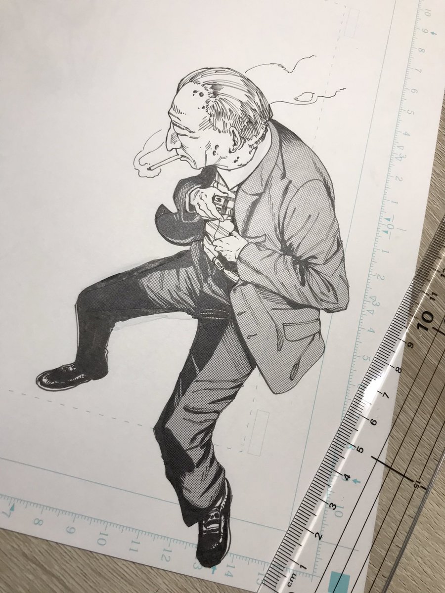 shimapan0126's tweet photo. ジジイを描いて気を落ち着ける https://t.co/WFv9cXJieb