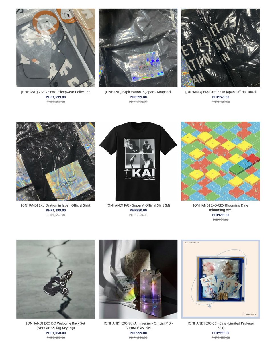 ERI_SHOPPE's tweet photo. 𓈒⟡₊ Happy birthday, EXO-L! 𓈒⟡₊⋆∘♡ 

All EXO official merchandise is now on sale up to 50% OFF, and for as low as ₱249 PHP! 

Spend a minimum amount of ₱999 to get free shipping! 

CODE: DECADEWITHEXOL 

꩜ All items are on hand, and ready for delivery. 
꩜ Promo runs until Aug 10th 
꩜ DOP: PAYO ~ up to 3 days payment  

#10YearsWithEXOL #ADecadeOfEXOLove #EXOL10thAnniversary ♡