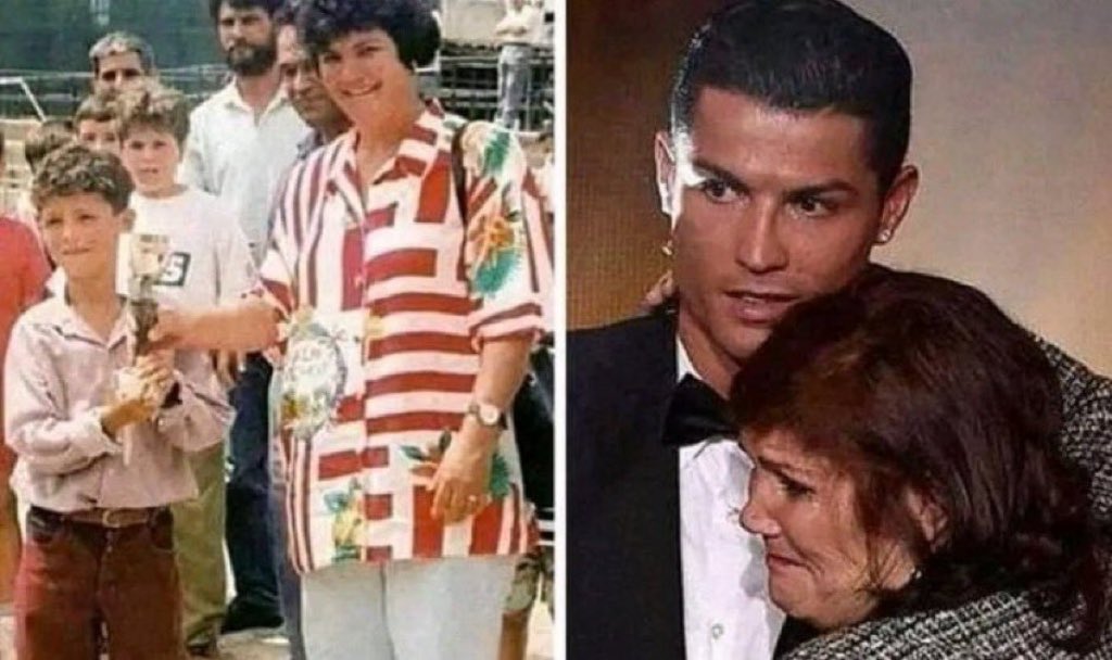 feelgoodtale's tweet photo. A reporter asked Cristiano Ronaldo: Why does your mother still live with you? Why not build her a house?
Cristiano Ronaldo: "My mother raised me by sacrificing her life for me. She slept hungry so I could eat at night. We had no money at all. She worked 7 days a week and evenings as a cleaner to buy my first football equipment so that I could become a player, my complete success is dedicated to her. And as long as I live, she will always be by my side and have everything I can give her. She is my refuge and my greatest gift."