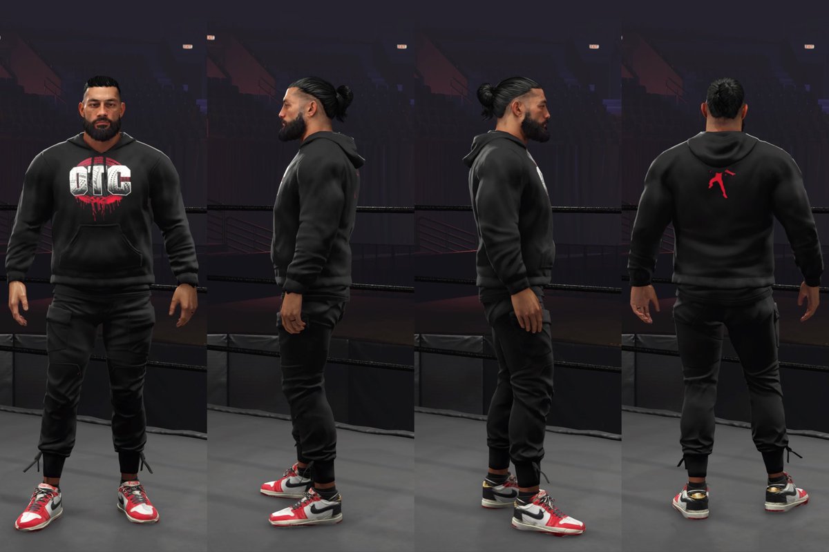 DonavanTerbay's tweet photo. ( @WWERomanReigns ) #SummerSlam return / alt promo hoodie &amp; the new 1,316 Day signature series championship is now all available on #WWE2K24 ‼️‼️ 

🏷️ - #RomanReigns , #SummerSlam  #TITLEPACK &amp; #DonDon 

NOW ACKNOWLEDGE ME 🗣️.  ( Jk enjoy ☝🏾 ) https://t.co/WgWSkr2SoU