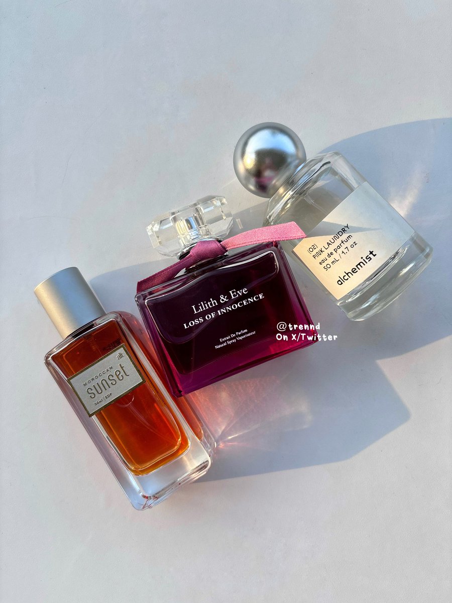 trennd's tweet photo. MY TOP 3 PERFUME SCENT 🥰 

Akhir-akhir ini banyak banget jenis wangi perfume, so this is my top 3 favorite types of scent, sweet-fresh-floral! 

Semuanya dari local brands wanginya enak pooolll, ketahanannya 6-8 jam, cocok buat occasion tertentu maupun daily ✨ https://t.co/WlSOsplzOc